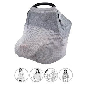 Boppy 4 in 1 Multi Use Cover Light Grey Pearl